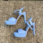 Gianni Bini NWOB ‎ Women's Blue Platform Heels 7.5 Photo 1