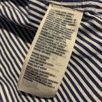 Abercrombie & Fitch abercrombie Girls Long Sleeve Button Shirt Size S Blue White Cotton Striped Photo 3