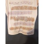 Hanes Women's XL T-Shirt, Light Pink, Gold Elephant Design, Graphic Tee, Summer Photo 4