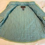 Van Heusen Free w/ Purchase  Quilted Zip Up Vest Women’s Medium Light Green FLAWS Photo 9