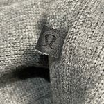 Lululemon Athletica Gray/Black It’s Fleecing Cold Pullover Hoodie Half zip Photo 5