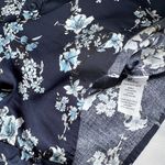 Lulus NWT  With Sweetness Floral Print Ruffled Romper - Navy Blue - M Photo 14