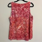 Violet+Claire  Paisley Print V-neck Layered Tank - Size L Photo 4