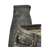 7 For All Mankind Kimmie Crop Jeans Size 28 Stitched Back Pockets Photo 1