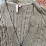 Pilcro anthropologie  cable knit zip sweater vest Photo 1