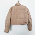 The Fifth Label The Nadine Cropped Puffer Jacket Taupe US Size 6 Minimalist Winter Photo 4