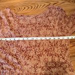 Peruvian Connection Tunic Dress Sz MED Brown Lightweight Pima Cotton Autumncore Photo 6