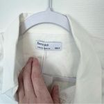 Bershka NWT  White Cropped Button-Up Shirt MEDIUM Photo 2