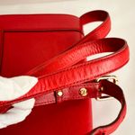 MCM  Authentic Red Leather Shoulder crossbody Bag – Made in Korea Photo 10