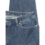 Chico's Five Pocket Denim Mid-Rise Straight Leg Jeans Blue Size 6 Short NWOT Photo 2
