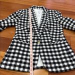 J.Crew NWT Wool Blend Black and White Plaid Gingham Checker Blazer Size 2 Photo 11