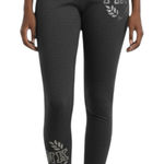 PINK - Victoria's Secret VS PINK‎ Sequin Heather Gray Leggings Photo 0