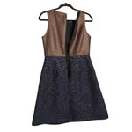 Hutch  Womens Lina Dress Black Metallic Sleeveless Party Cocktail Anthropologie 6 Photo 3