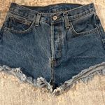 John Galt Dark Wash Jean Shorts Photo 0