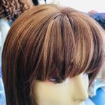 Copper brown wig skin top 2019 hairstyle Size 14 Photo 7