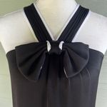 Shoshanna Halter Dress with Bow Detail Photo 1