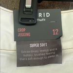 Torrid White Cropped Pants Ankle Length Photo 3