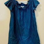 Anthropologie Corey Lynn Calter Chambray Off Shoulder Dress Photo 3