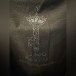 Key Closet Flowers Swarovski Studded Women’s Black Tank Top Size Small Photo 5