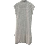 Lucky Brand Size S Dress Button Down Maxi Shirt Striped Lightweight Cap Sleeve Photo 7