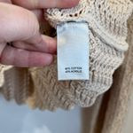 Joie  Size Large Knit Cardigan Sweater Cream Preppy Textured Button Front Photo 4
