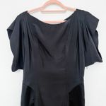 All Saints Spitalfields Japanese Cloth Lightweight Werbovy Mini Dress Black Sz 8 Photo 2