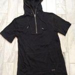 NINTH HALL  women's small black hooded top Photo 0