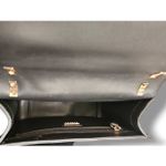 Carpisa Made In Italy Black Leather Satchel Top Small Crossbody Bag Minimalist P Photo 7