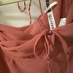 House Of CB BABY PINK CHIFFON CUTOUT HALTER MINI DRESS Photo 5