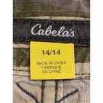 Cabela's  Womens Bayou Pants Camo Cotton Ripstop Size 14/14 (4191) Photo 8