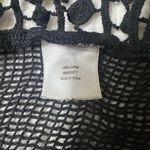 a.n.a . Black Crochet Fridge Tank Top size 1X Photo 6
