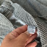 Houndstooth Vintage Pleated Shorts Large Photo 3