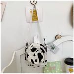 None COW Canvas Handbag Women's Retro Cow Satchel - Crossbody Mobile Phone Ba… Photo 2