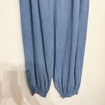 by Anthropologie Blue Denim Side Button High Waist Harem Pant Sz S Photo 2