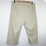L.L.Bean  Khaki Tan Cotton Blend Straight Leg Pants Women's Size 14 Petite 14P Photo 1