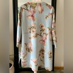 Joan Vass Floral Mid Length Jacket Photo 2