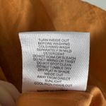 Sabo Skirt  Mini Dress Large Orange Floral Puff Sleeve Smocked Waist Boho‎ Summer Photo 10