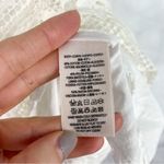 Free People Be Your Baby Lace Puff Sleeve Babydoll Mini Dress Boho Cottage White Photo 9