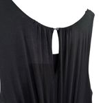 Anthropologie Meadow Rue Black Stretchy Wide Leg Jumpsuit Size XL Photo 5