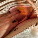 Liz Claiborne NWT‎  Snakeskin Double Handle Shoulder Bag excellent condition Photo 6