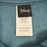 Disney Winnie The Pooh Sweatshirt Pullover Cropped Teal Loose Fit Size Medium Photo 3