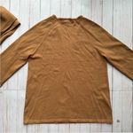 Chico's S Removable Neck Scarf English Toffee Brown Tie Neck Pullover Sweater Photo 6