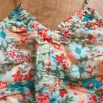 American Eagle NWT  AE  Floral Print  Halter Crop Top Photo 3