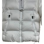 Athleta  Snow Down Cropped Puffer Jacket White Women’s Size XS Photo 3