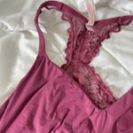 PINK - Victoria's Secret PINK medium purple lace back bralette Sz L Photo 4