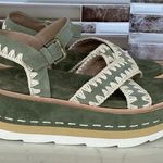 MOU  PLATFORM CRISS CROSS UPPER - Platform sandals size 9 Photo 0