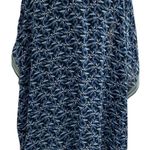 Max Studio Blue Floral Kimono Cardigan Cover Up Wrap 3X New with Tags Photo 1