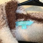 Miss Posh Fuzzy Brown and White Pullover Hoodie size Large Photo 4