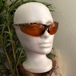 2000s Y2K Retro streetwear green camouflage orange tinted sunglasses Photo 0