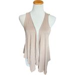 Forever 21 Womens  Open Front Jersey Knit Flpral Eyelet Back Cardigan - Sz S Photo 2